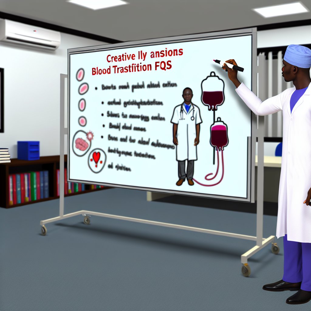 Blood Transfusion FAQs for Nigerian Patients