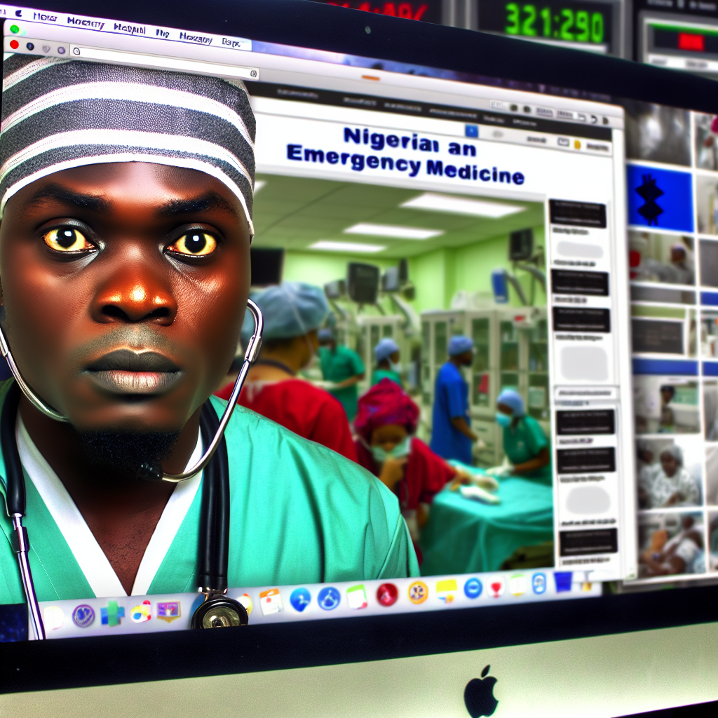 Emergency Medicine Training in Nigeria: Opportunities