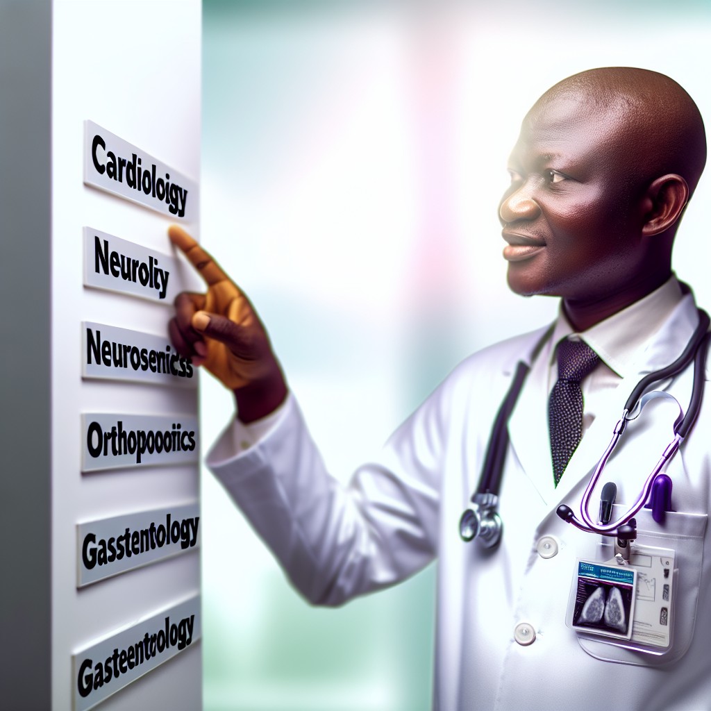 How to Choose a Specialty in Medicine: Nigerian Guide