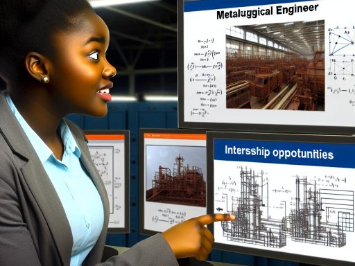 Internship Opportunities for Metallurgical Engineering Students