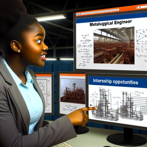 Internship Opportunities for Metallurgical Engineering Students