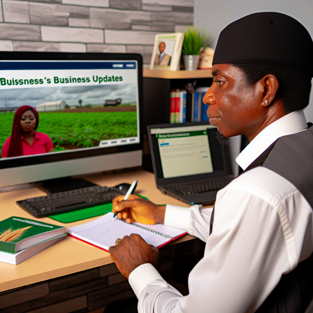 Online Courses for Agricultural Business Management Nigeria