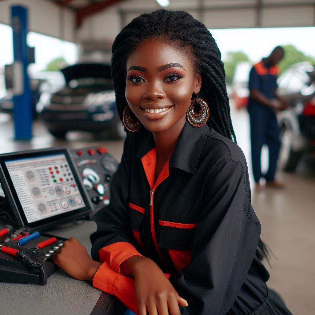 Auto Tech Education for Women in Nigeria